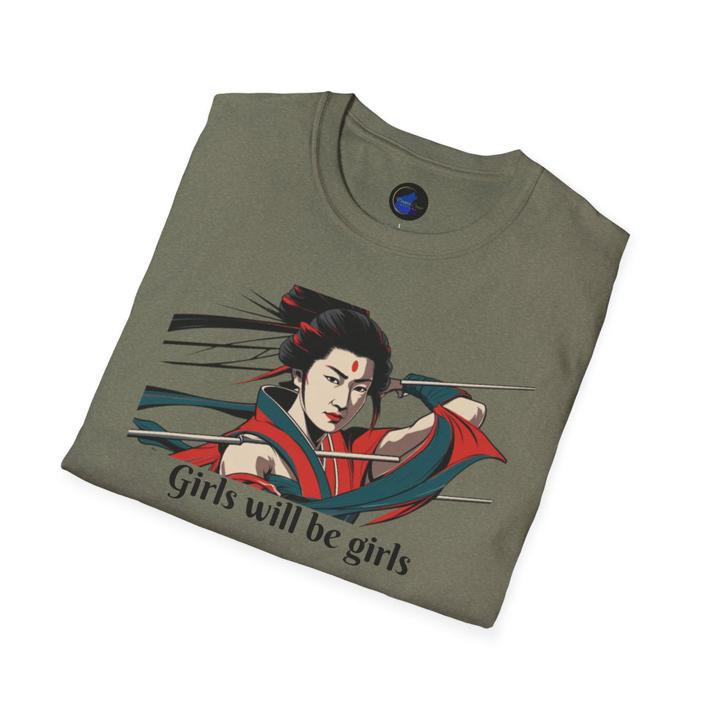 Tomoe Gozen Soft Tee | Women Warrior Graphic T-Shirt | Female Empowerment Gift