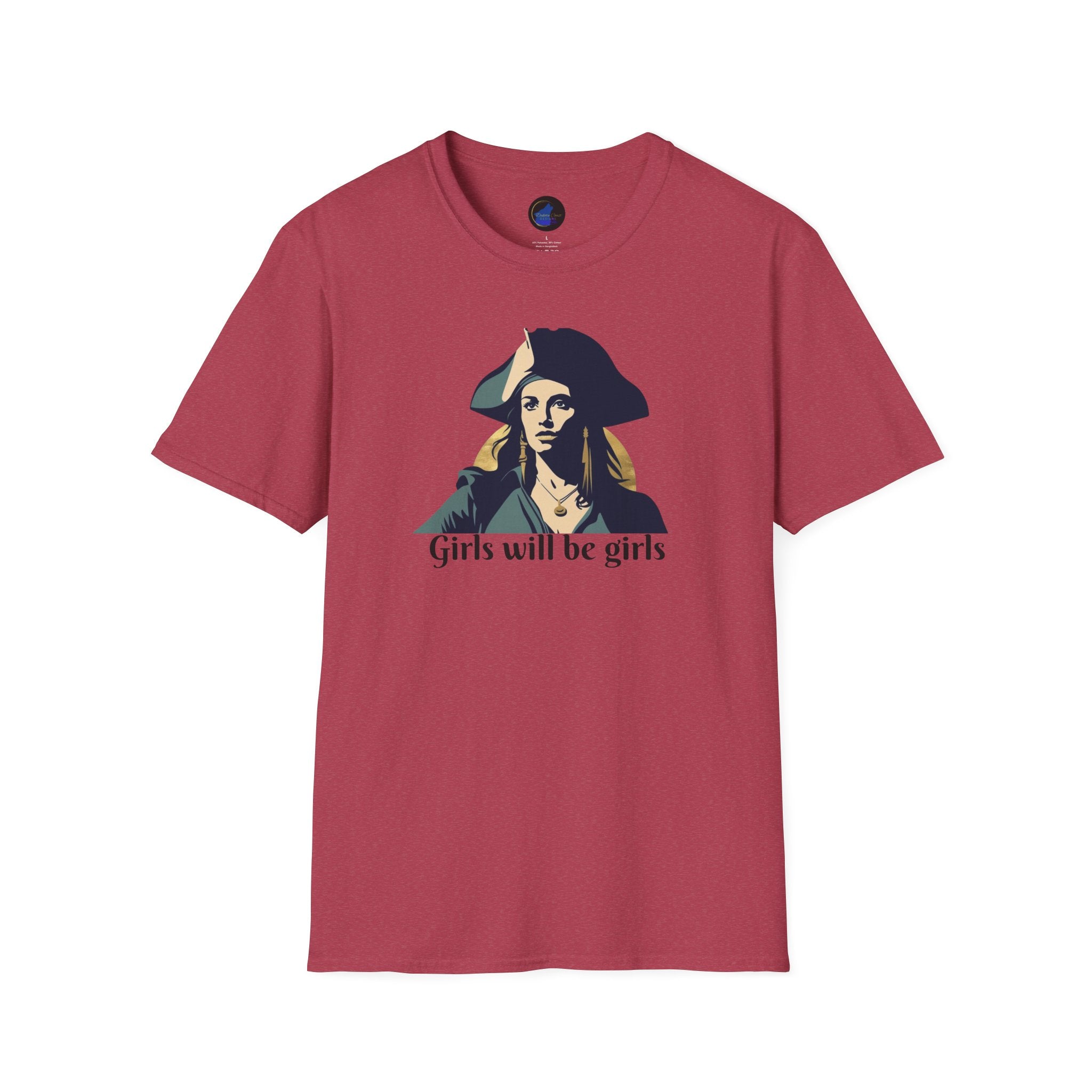 Grace O'Malley Soft Tee | Women Warrior Graphic T-Shirt | Female Empowerment Gift