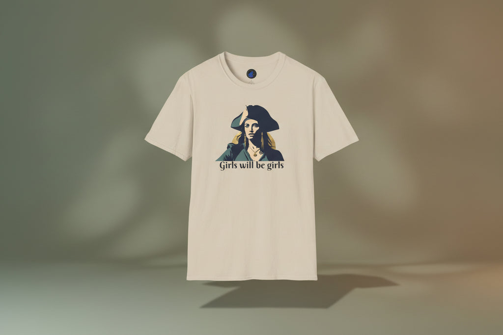 Grace O'Malley Soft Tee | Women Warrior Graphic T-Shirt | Female Empowerment Gift