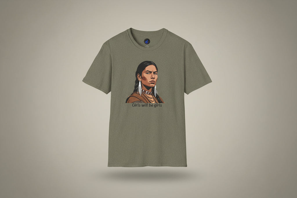 Lozen Soft Tee | Women Warrior Graphic T-Shirt | Female Empowerment Gift