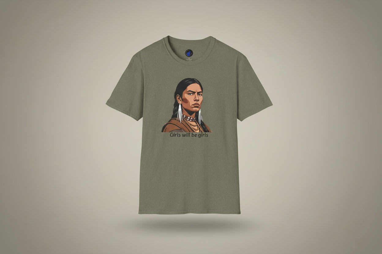 Lozen Soft Tee | Women Warrior Graphic T-Shirt | Female Empowerment Gift