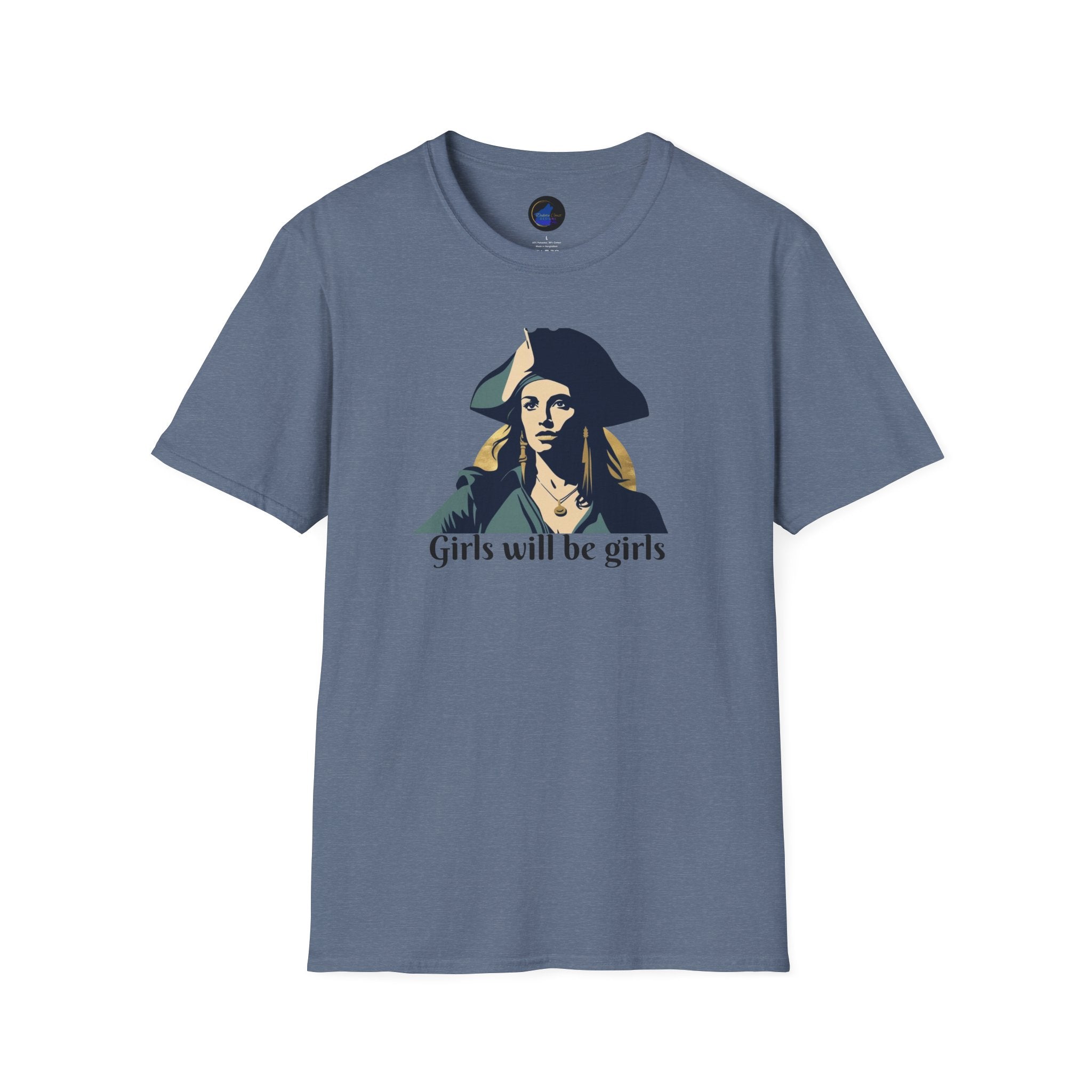 Grace O'Malley Soft Tee | Women Warrior Graphic T-Shirt | Female Empowerment Gift