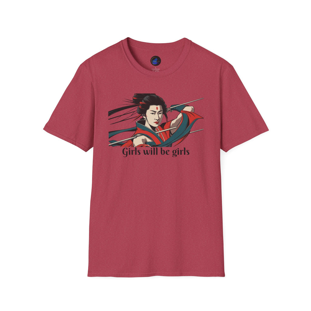 Tomoe Gozen Soft Tee | Women Warrior Graphic T-Shirt | Female Empowerment Gift