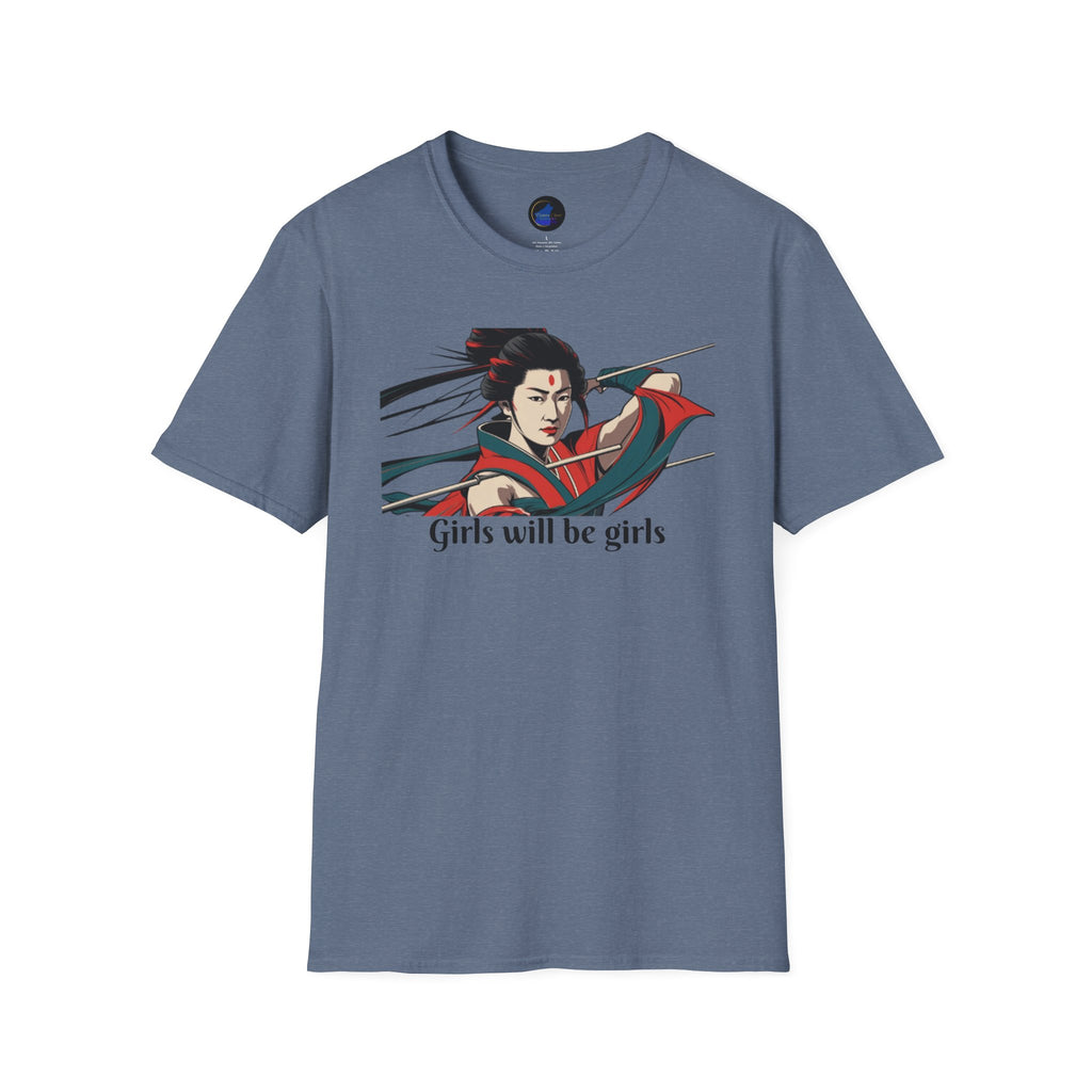Tomoe Gozen Soft Tee | Women Warrior Graphic T-Shirt | Female Empowerment Gift