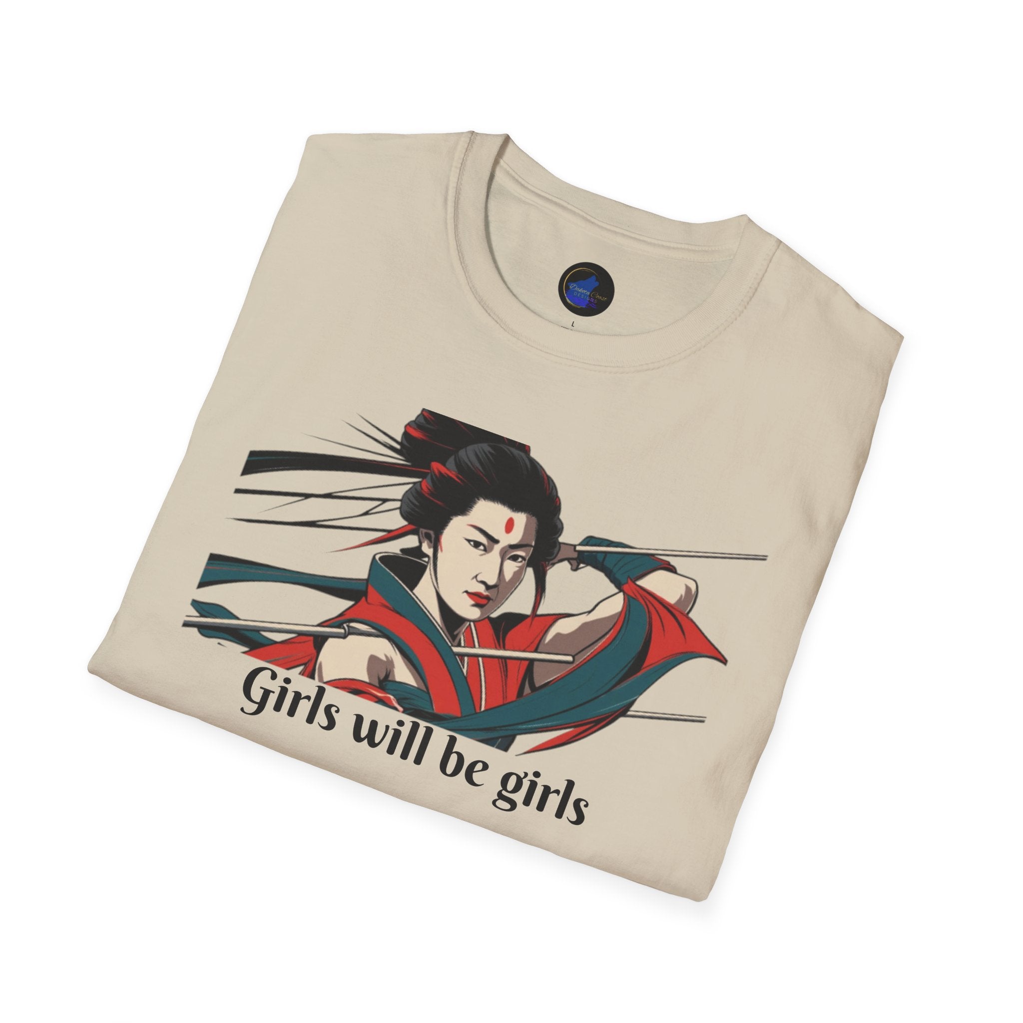 Tomoe Gozen Soft Tee | Women Warrior Graphic T-Shirt | Female Empowerment Gift