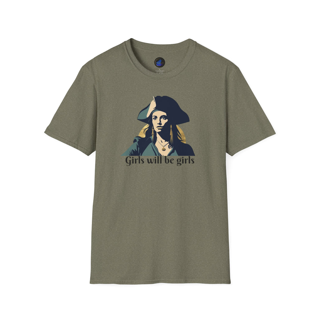 Grace O'Malley Soft Tee | Women Warrior Graphic T-Shirt | Female Empowerment Gift