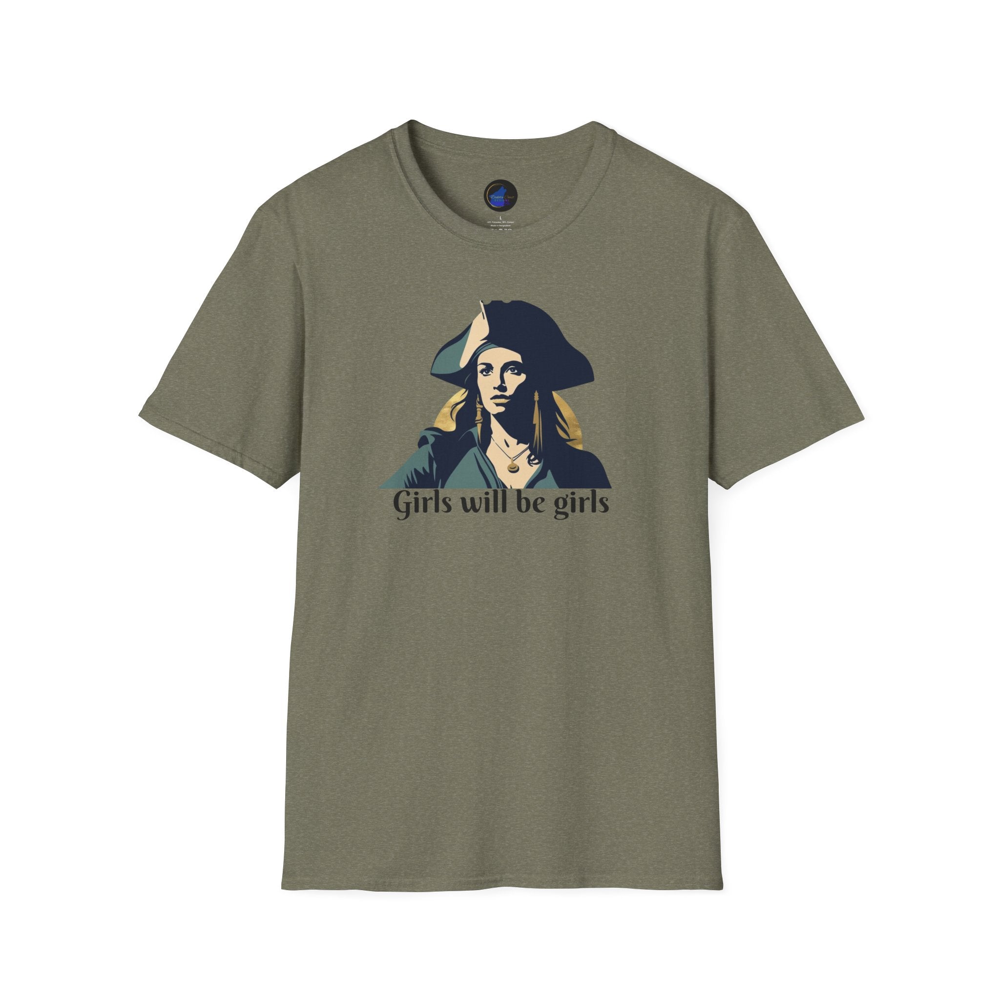 Grace O'Malley Soft Tee | Women Warrior Graphic T-Shirt | Female Empowerment Gift