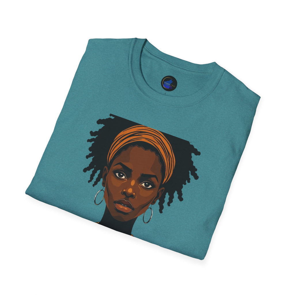 Ana Nzinga Soft Tee | Women Warrior Graphic T-Shirt | Female Empowerment Gift