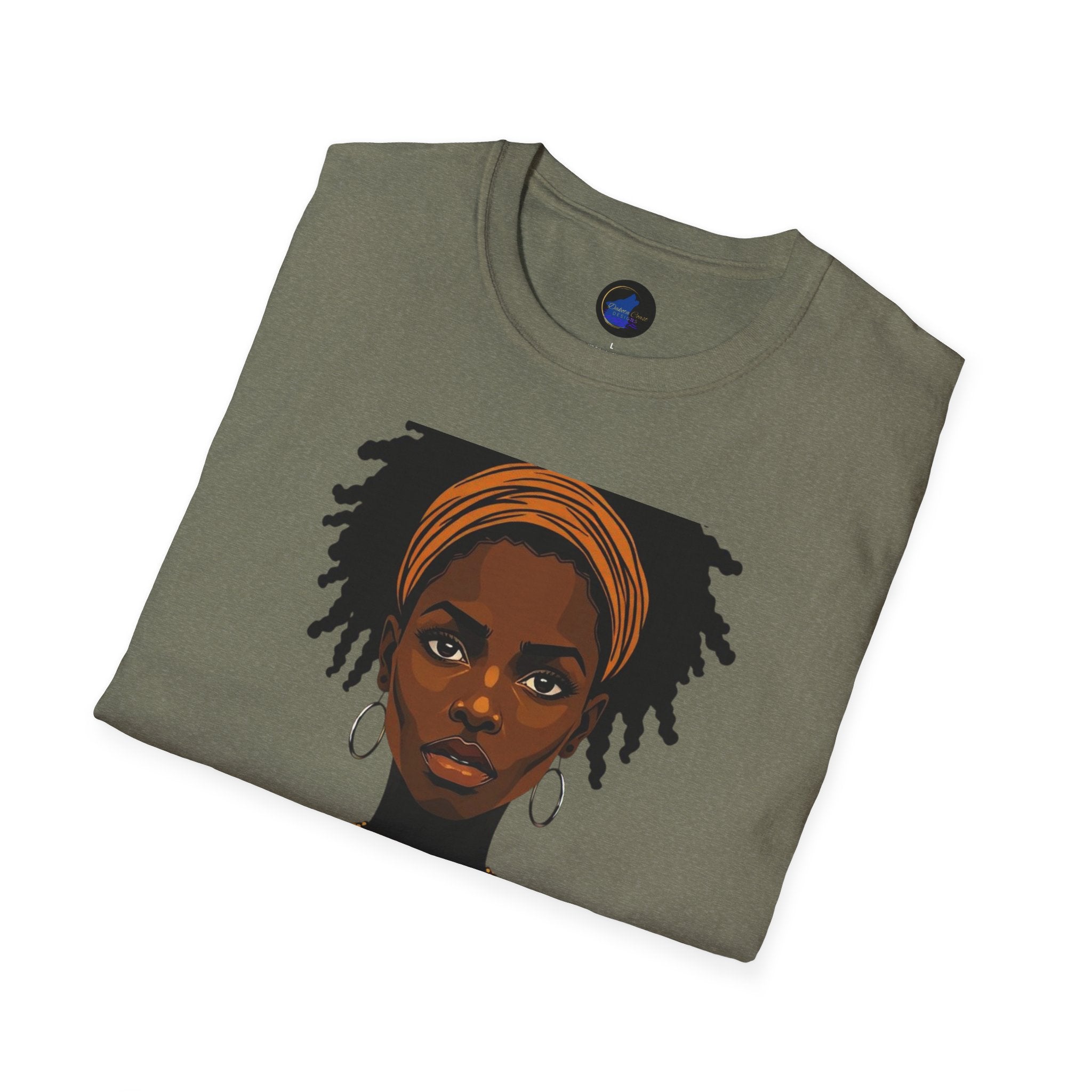 Ana Nzinga Soft Tee | Women Warrior Graphic T-Shirt | Female Empowerment Gift