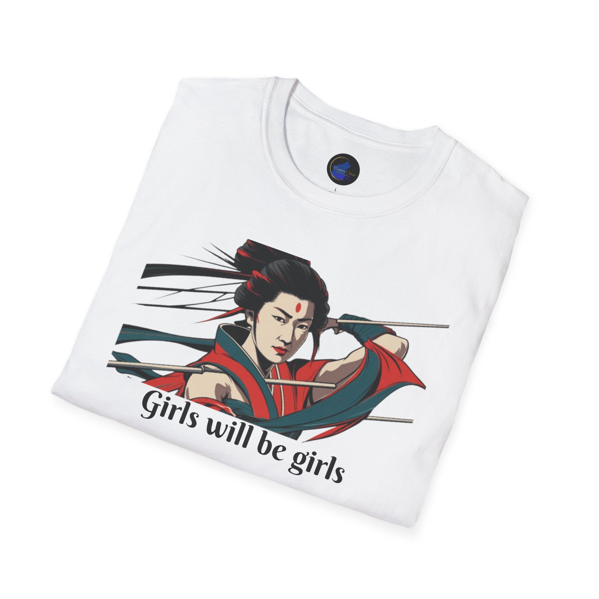 Tomoe Gozen Soft Tee | Women Warrior Graphic T-Shirt | Female Empowerment Gift