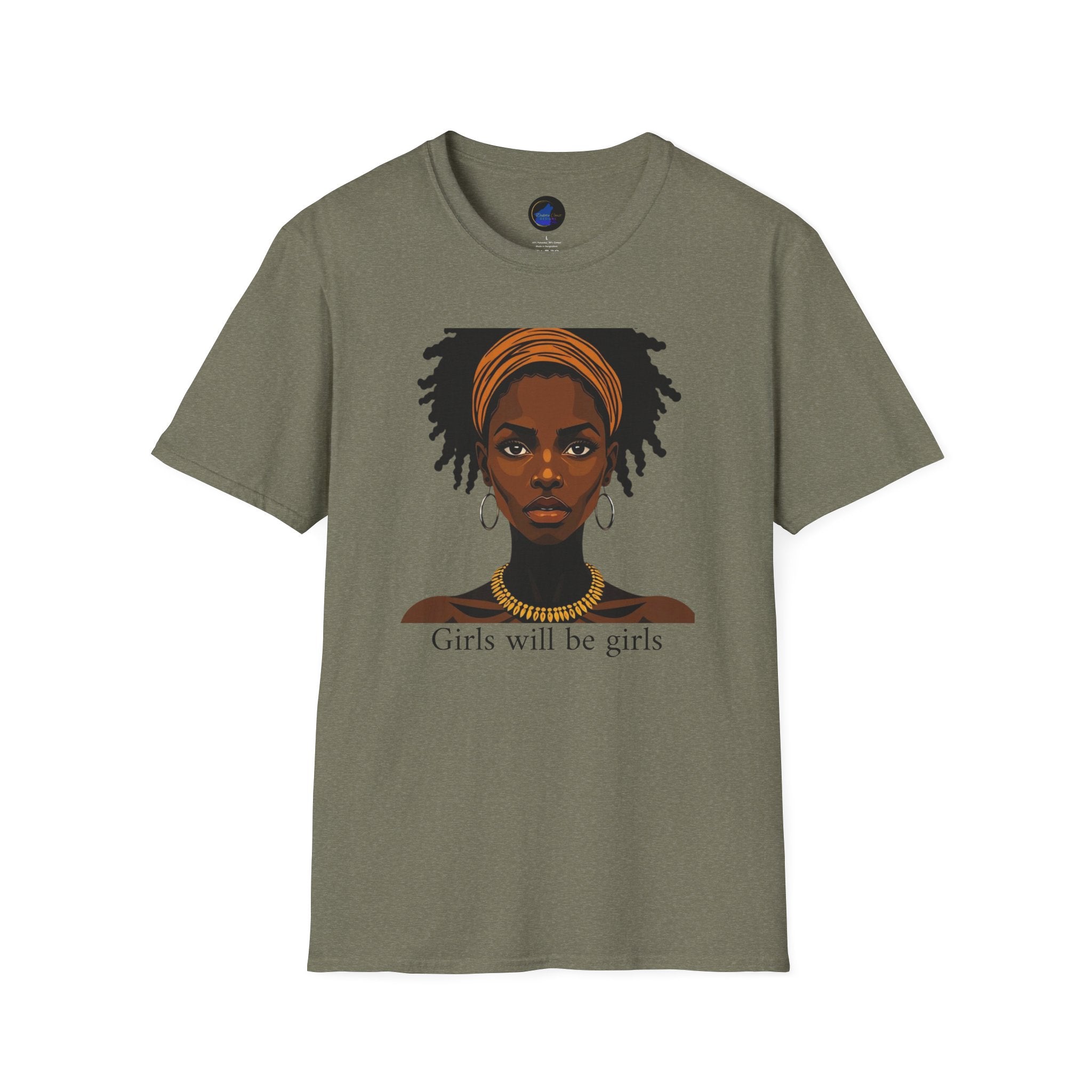 Ana Nzinga Soft Tee | Women Warrior Graphic T-Shirt | Female Empowerment Gift