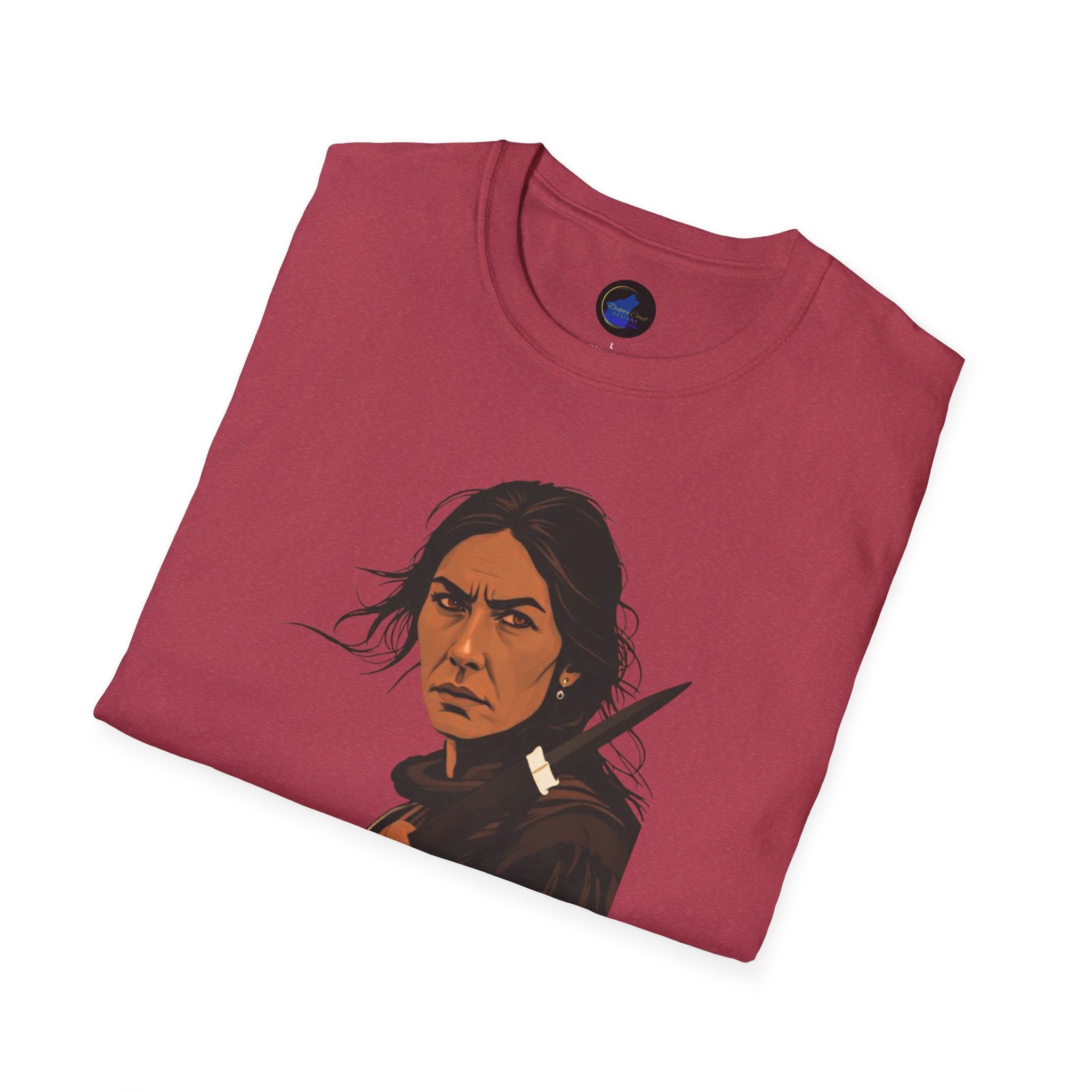 Buffalo Calf Road Woman Soft Tee | Women Warrior Graphic T-Shirt | Female Empowerment Gift