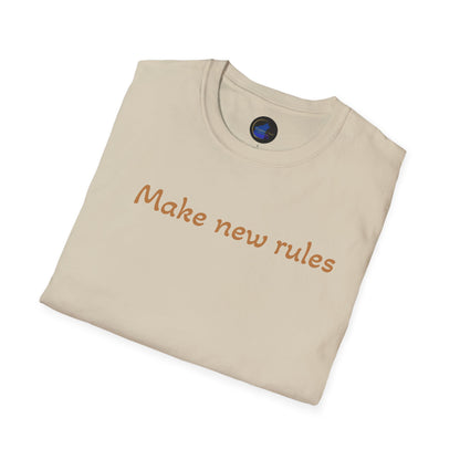 Make new rules, Unisex Softstyle T-Shirt