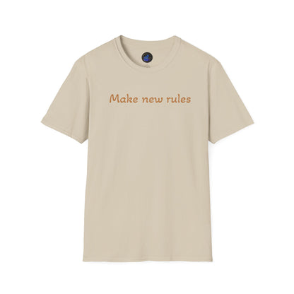Make new rules, Unisex Softstyle T-Shirt