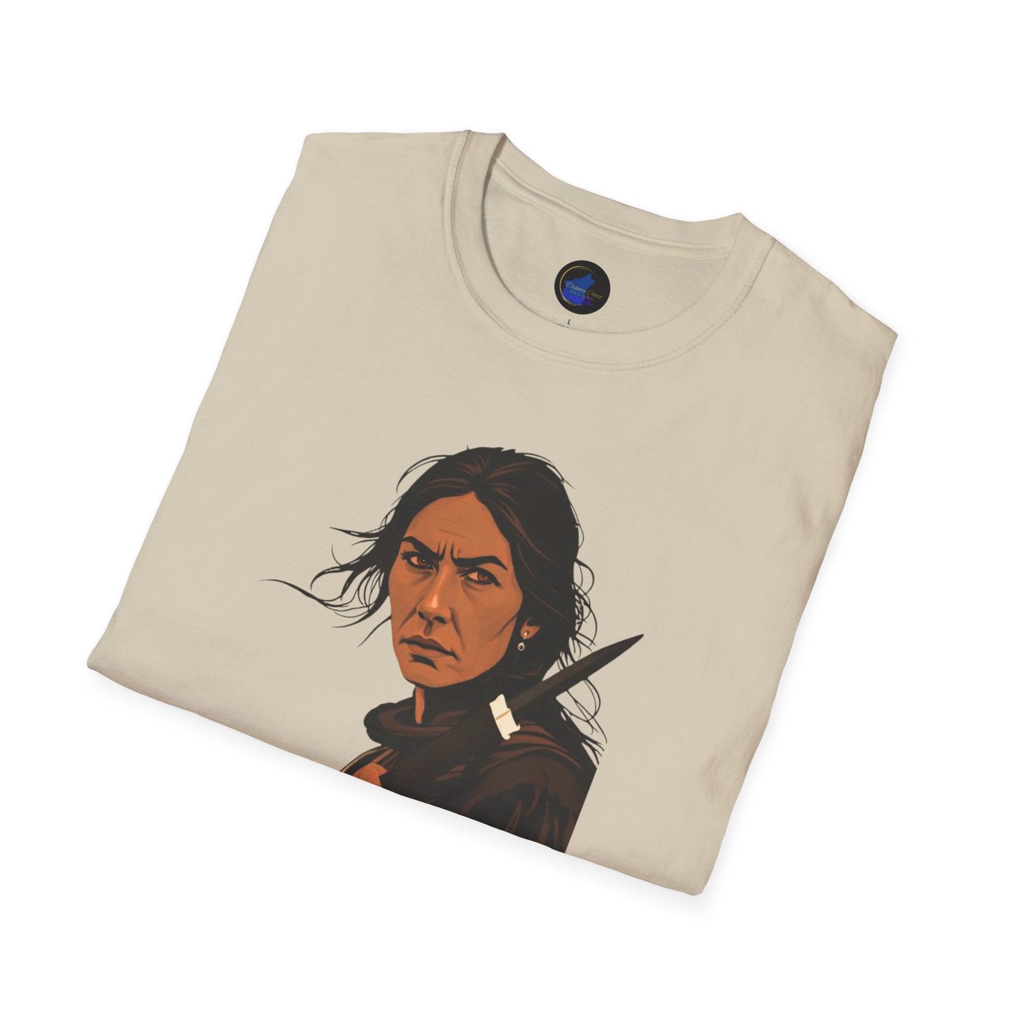 Buffalo Calf Road Woman Soft Tee | Women Warrior Graphic T-Shirt | Female Empowerment Gift