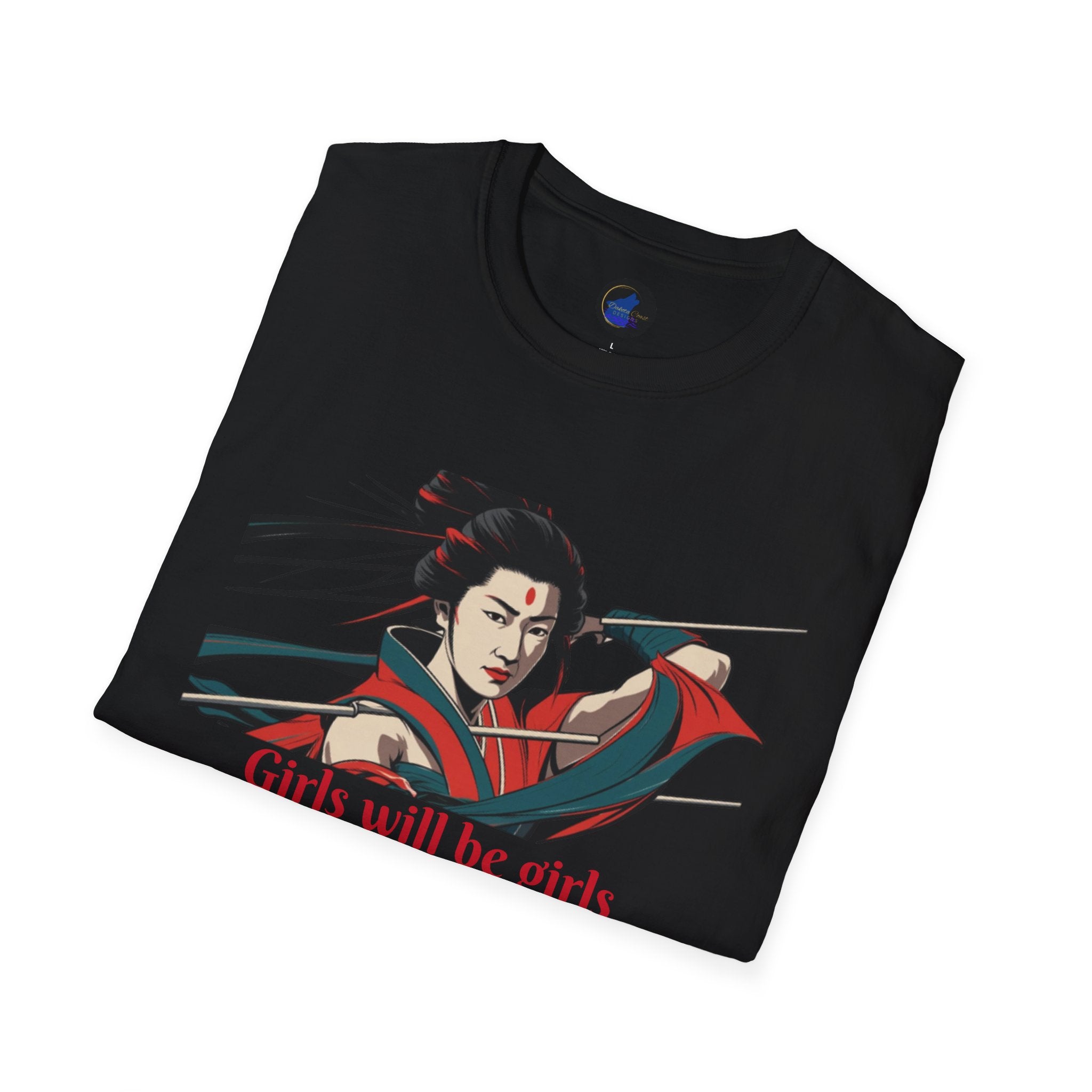 Tomoe Gozen Soft Tee | Women Warrior Graphic T-Shirt | Female Empowerment Gift