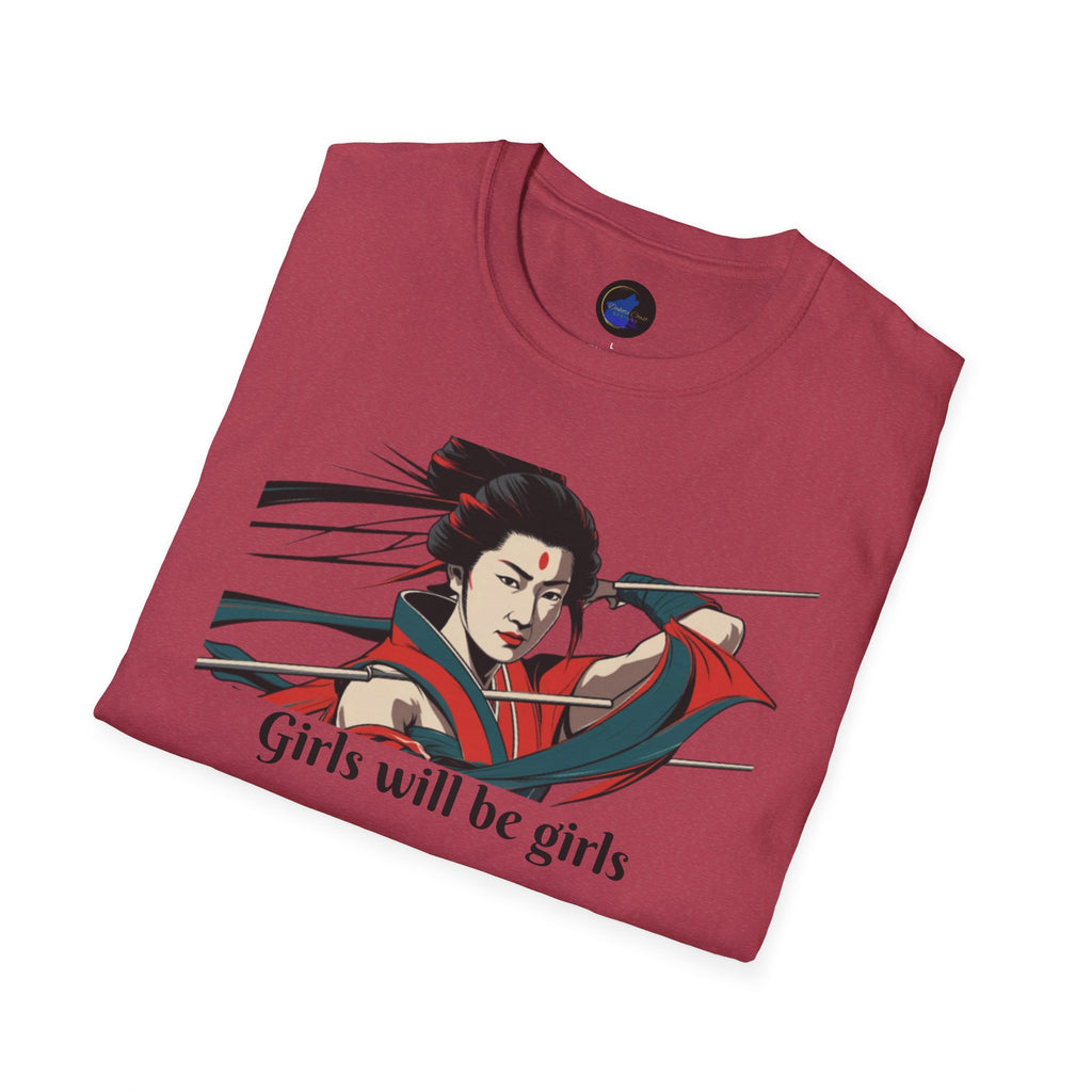 Tomoe Gozen Soft Tee | Women Warrior Graphic T-Shirt | Female Empowerment Gift