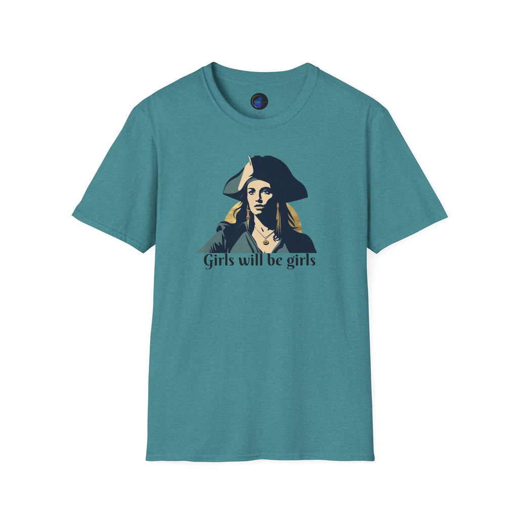 Grace O'Malley Soft Tee | Women Warrior Graphic T-Shirt | Female Empowerment Gift