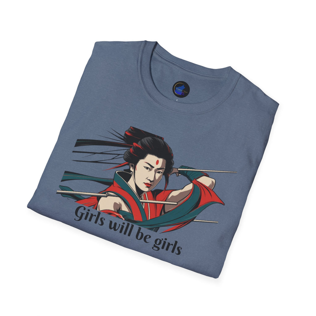 Tomoe Gozen Soft Tee | Women Warrior Graphic T-Shirt | Female Empowerment Gift