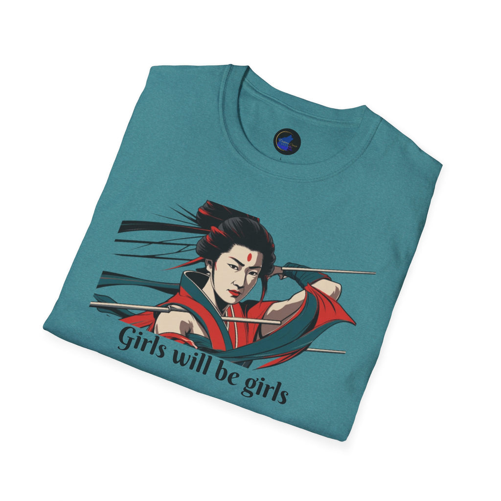 Tomoe Gozen Soft Tee | Women Warrior Graphic T-Shirt | Female Empowerment Gift