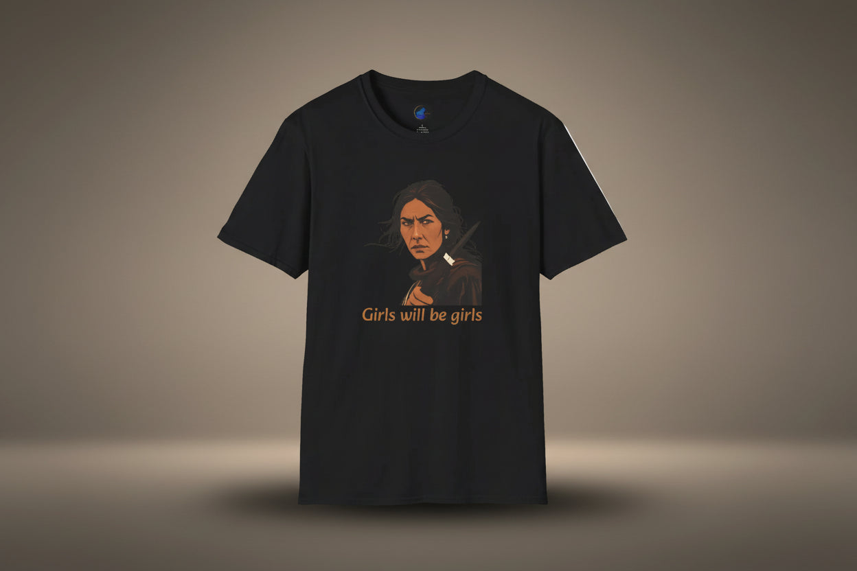 Buffalo Calf Road Woman Soft Tee | Women Warrior Graphic T-Shirt | Female Empowerment Gift