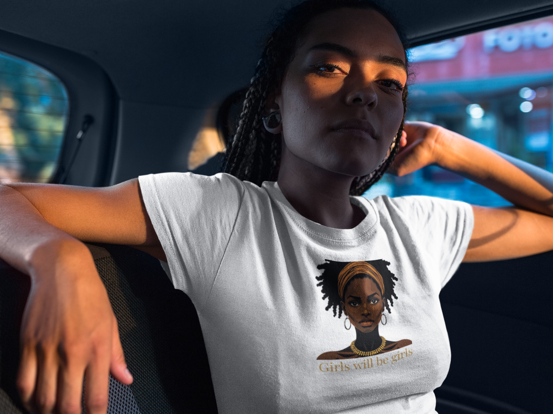 Ana Nzinga Soft Tee | Women Warrior Graphic T-Shirt | Female Empowerment Gift